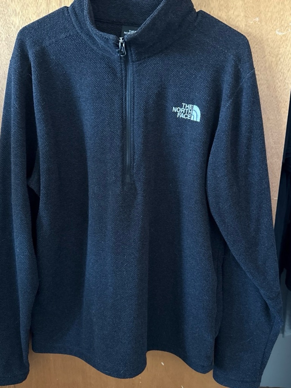 The North Face Men’s Black Half-Zip Pullover Sweater